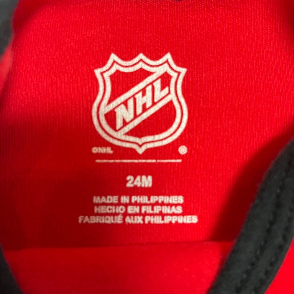 24M Ottawa Senators NHL Red and Black Kids Bodysuit - Picture 2 of 3